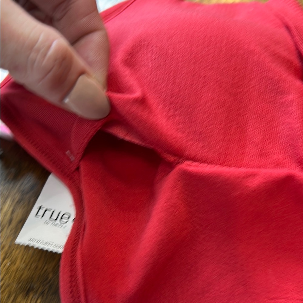 Red Rhinestone‎ strap medium Bralette - Picture 8 of 10